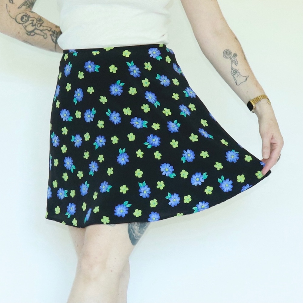 Vintage My Michelle Floral Skirt